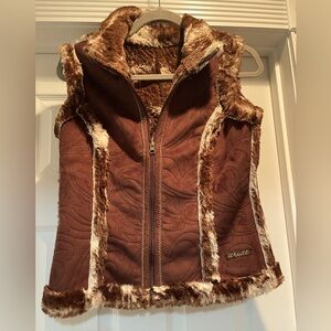 Ariat Reversible Western Vest Faux Fur